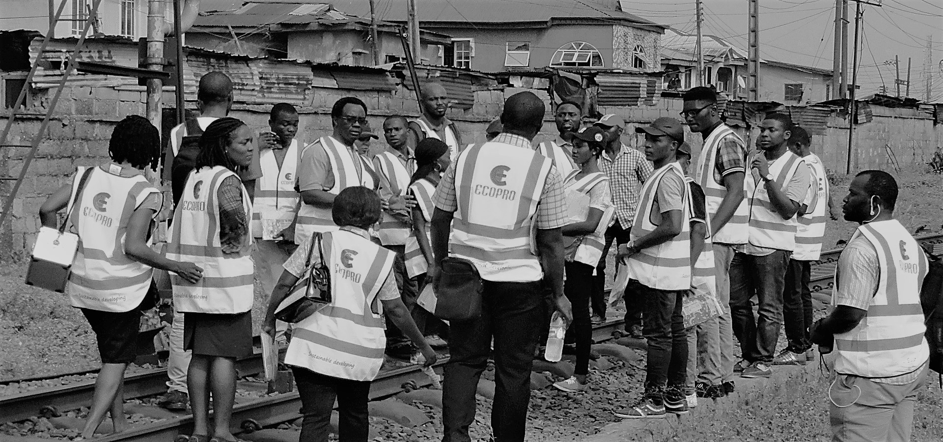 The ECOPRO team on the field