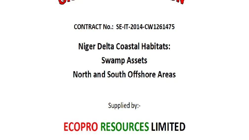 GIS Data on Chevron Swamp Assets Coastal Habitats