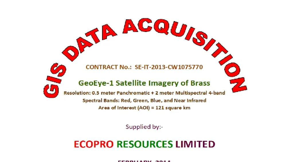 GIS Data Provision - Satellite Imagery