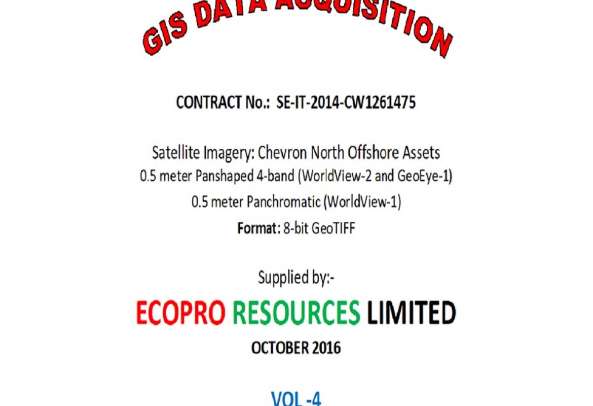Provision of Satellite Imagery for Chevron North Offshore Assets