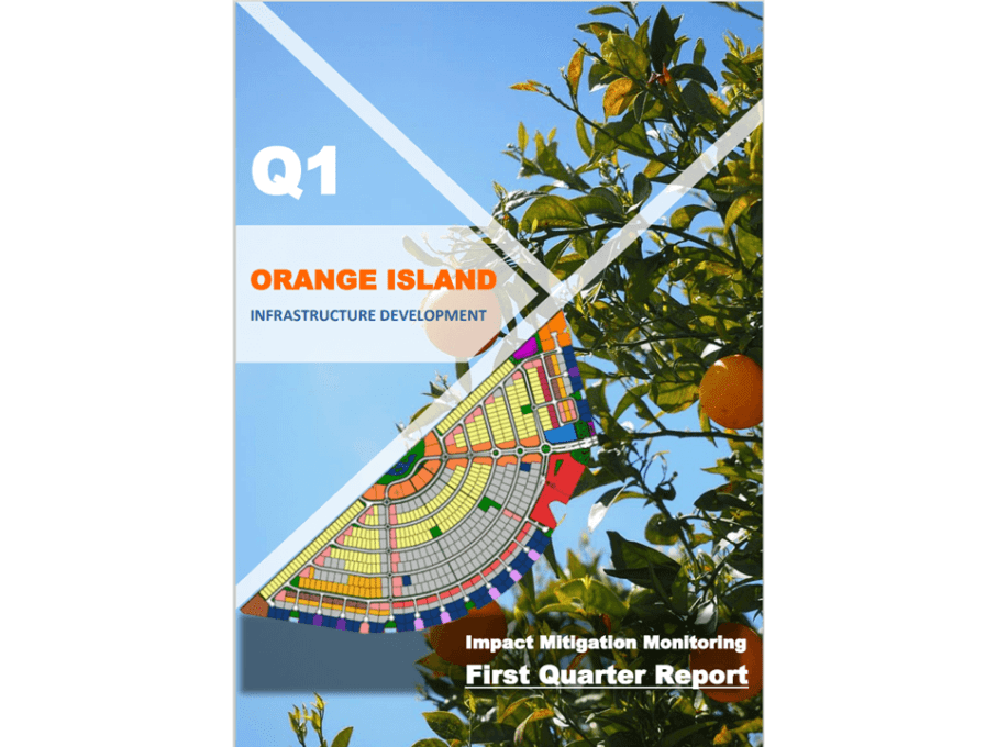 IMM of Orange Island Infrastructure Development Phase - Q1 Report