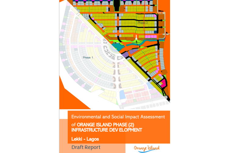 ESIA of Orange Island Phase (2) Infrastructure Development, Lekki, lagos